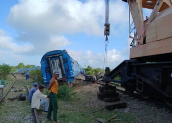 accidente tren Cuba