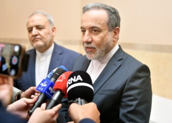 Canciller de Irán, Abbas Araghchi. Foto: EFE/EPA/STRINGER