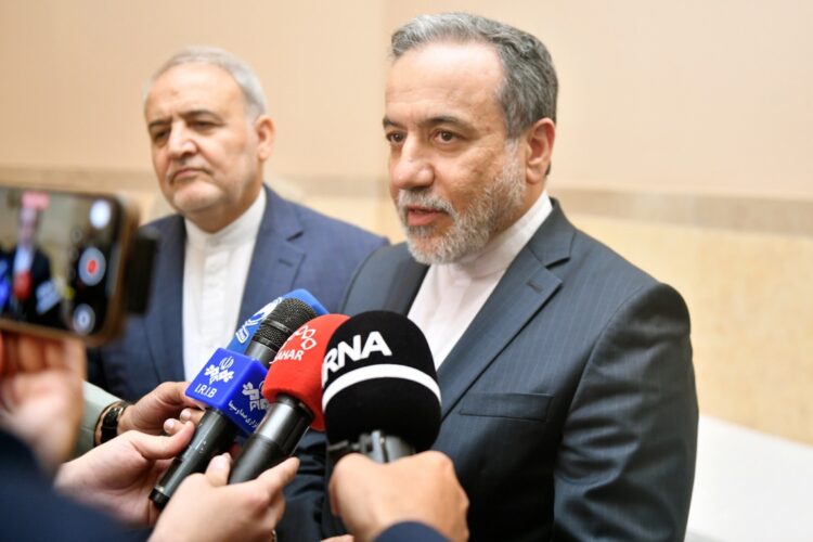 Canciller de Irán, Abbas Araghchi. Foto: EFE/EPA/STRINGER
