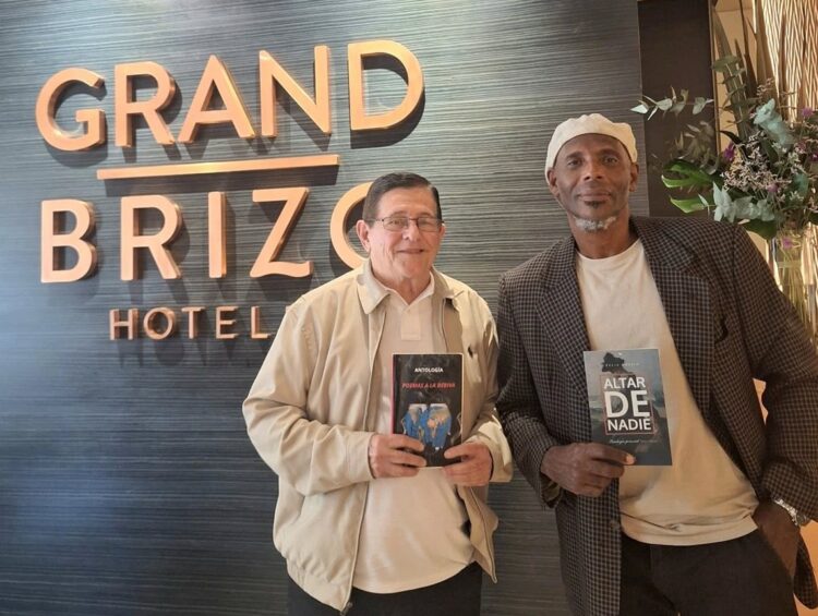 Félix Anesio y Marcial Gala. Foto: cortesía de Félix Anesio.