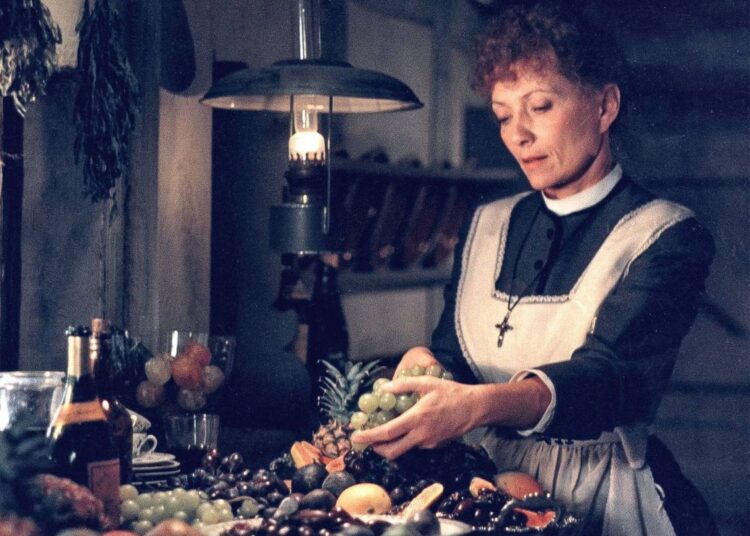 Fotograma de "El festín de Babette" (1987).