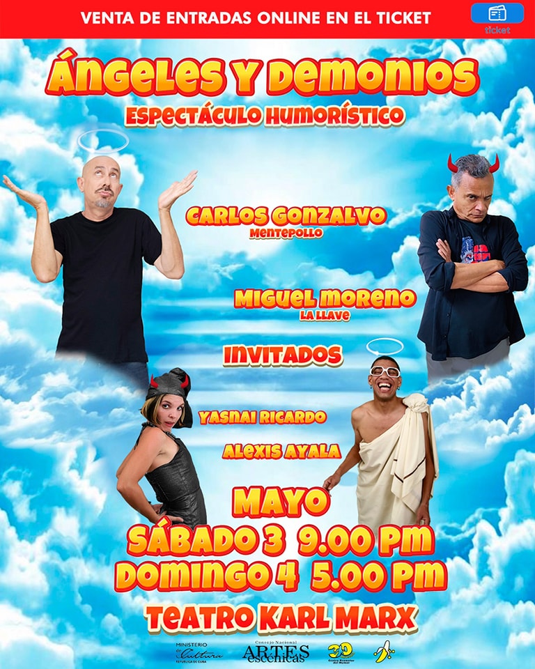 humor angeles y demonios