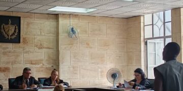 Juicio en La Habana por tráfico de drogas. Foto: @minint_cuba / X.