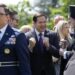 Marco Rubio en un evento por el Día Nacional de Oración, en el jardín de rosas de la Casa Blanca en Washington. Foto: YURI GRIPAS/POOL/EFE/EPA