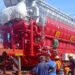 Nuevo motor chino para la Central Eléctrica fueloil de Trinidad, en la provincia de Sancti Spíritus. Foto: Cubadebate.