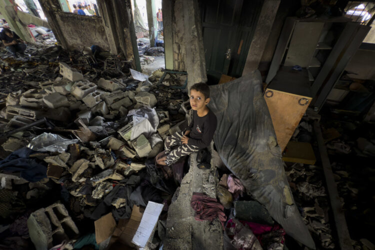 niño Gaza Unicef Israel