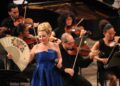 Los cantantes Pilar Boyero, de España, y el cubano Jorge Felix Leyva, interpretaron boleros acompañados por la Orquesta Sinfónica Nacional. Foto: Teatro Nacional De Cuba.