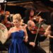 Los cantantes Pilar Boyero, de España, y el cubano Jorge Felix Leyva, interpretaron boleros acompañados por la Orquesta Sinfónica Nacional. Foto: Teatro Nacional De Cuba.