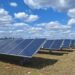 Nuevo parque solar fotovoltaico en Cuba. Foto: Tomada del perfil de Facebook de la Unión Eléctrica (UNE).