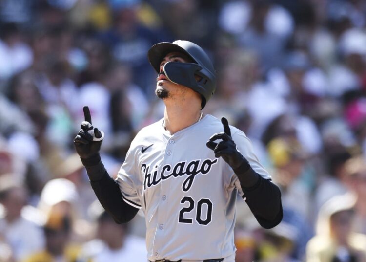 El cubano Miguel Antonio Vargas, de los Chicago White Sox en la MLB. Foto: Captura de video de MLB.com / Archivo.