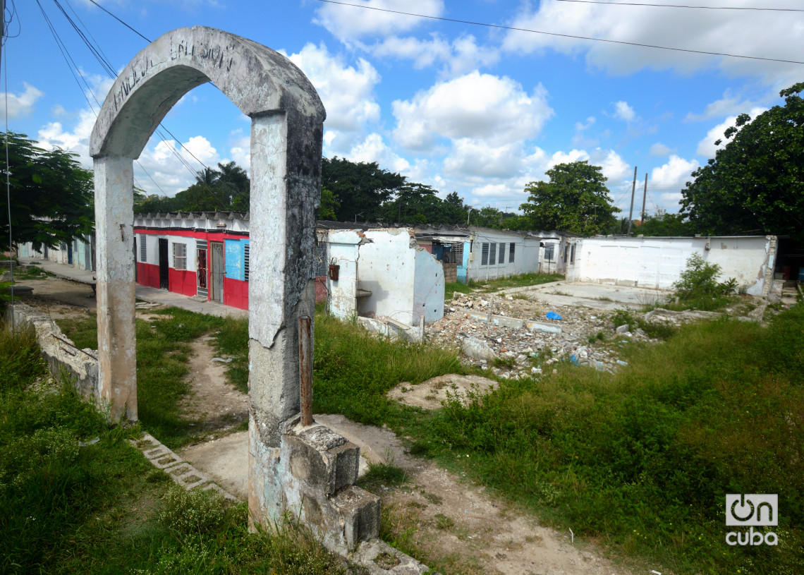 Nueva Creación es el nombre de este albergue en Párraga. Foto: Otmaro Rodríguez.