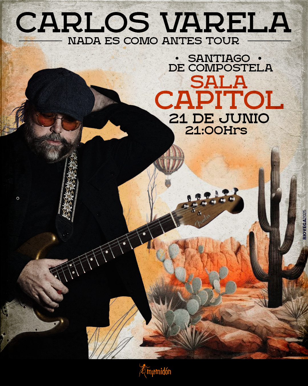 Carlos Varela en Santiago de Compostela