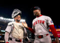 Chapman está a solo en el décimo puesto del listado de cerradores con más juegos salvados en la historia de MLB. Foto: Boston Red Sox.