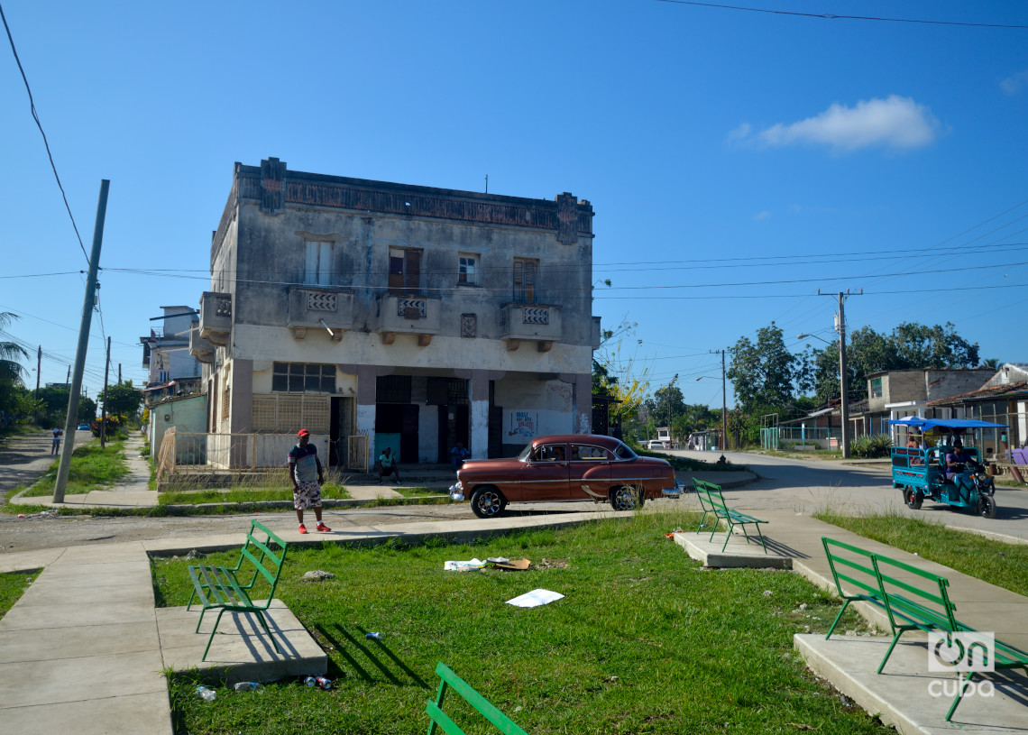 El entronque, entrada a Párraga por la Calzada de Managua. Foto: Otmaro Rodríguez.