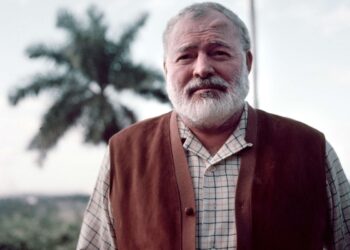 Hemingway en Cuba. Foto: Archivo.