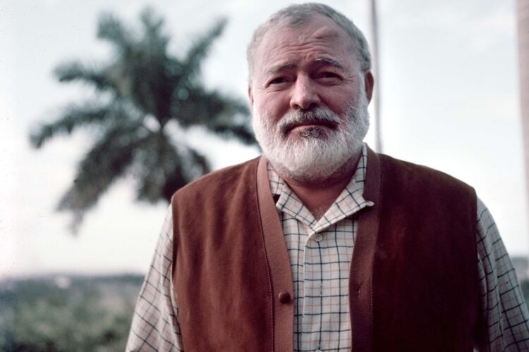 Hemingway en Cuba. Foto: Archivo.