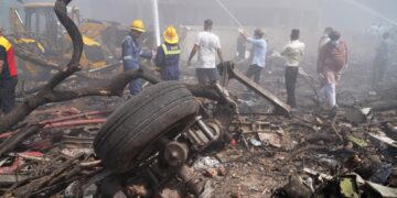 India accidente aéreo