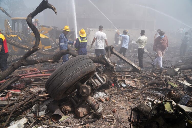 India accidente aéreo