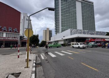 Intersección de 23 y L, en el Vedado. Foto: OnCuba.