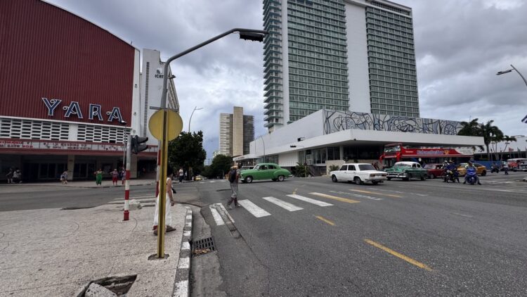 Intersección de 23 y L, en el Vedado. Foto: OnCuba.