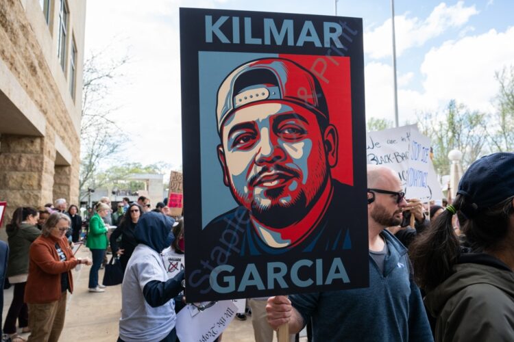Imagen de Kilmar Ábrego García, el inmigrante salvadoreño deportado por "un error administrativo" del Gobierno de Estados Unidos. Foto: EFE/ Annabelle Gordon.