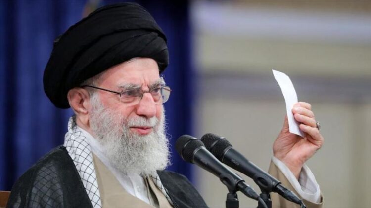 Líder supremo de Irán, ayatola Alí Jamenei, de 86 años. Foto. Khamenei.ir