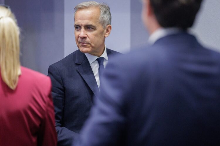 Mark Carney, el pasado 23 de junio. Foto: OLIVIER MATTHYS/EFE/EPA.