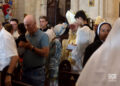 Asistentes a la misa de acción de gracias en la Catedral de La Habana por el inicio del papado de León XIV, el 4 de junio de 2025. Foto: Otmaro Rodríguez.