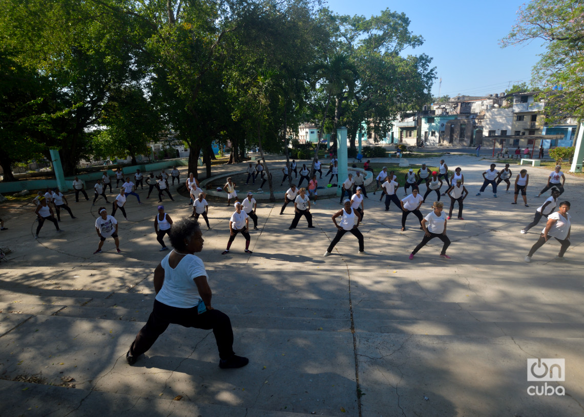 Parque Camilo Cienfuegos, en Lawton. Foto: Otmaro Rodríguez.