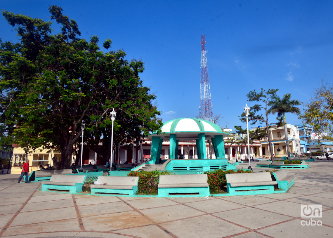 Parque de la Independencia, en Pinar del Río. Foto: Otmaro Rodríguez.