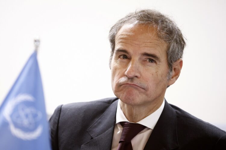 Rafael Grossi, director general del Organismo Internacional de la Energía Atómica (OIEA). Foto: YOAN VALAT/EFE/EPA.