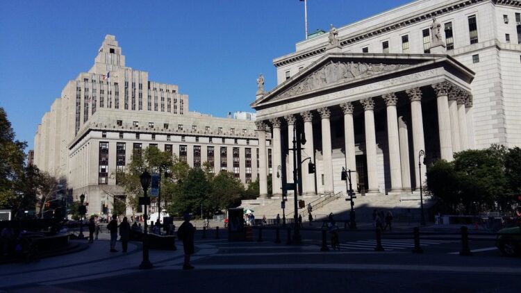 Tribunal Penal de Manattan, Nueva York. Foto: Wikipedia.
