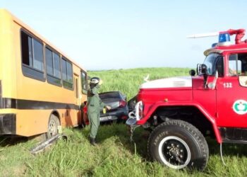accidente Sancti Spíritus