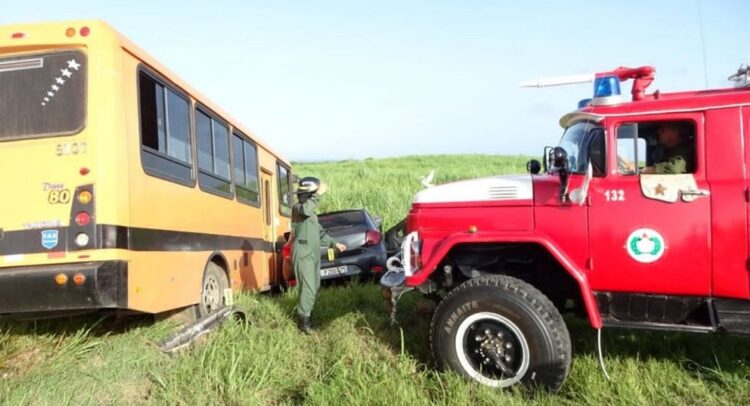 accidente Sancti Spíritus