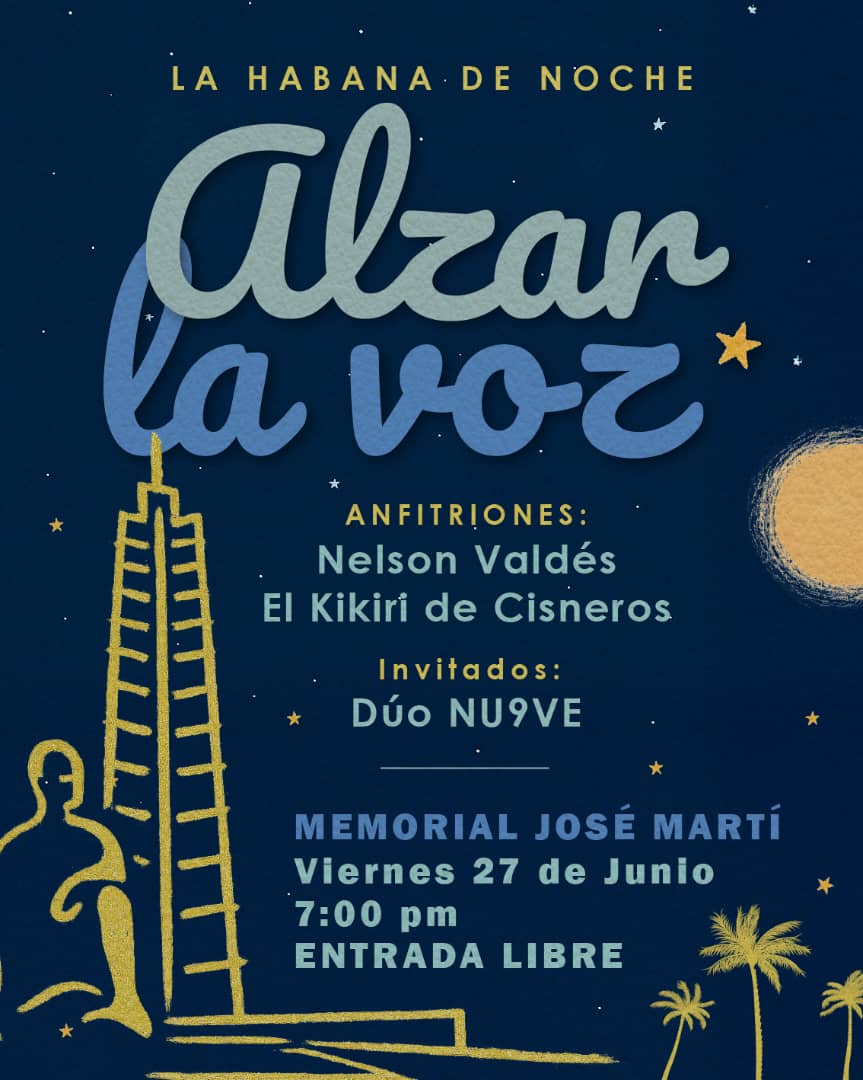 alzar la voz