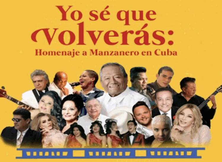 concierto homenaje a manzanero cuba