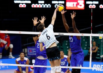 Los dirigidos por Jesús Cruz pelearon hasta el último aliento. Foto: FIVB