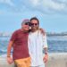 El actor Néstor Jiménez junto a su hijo Nestico. Foto: Cortesía.