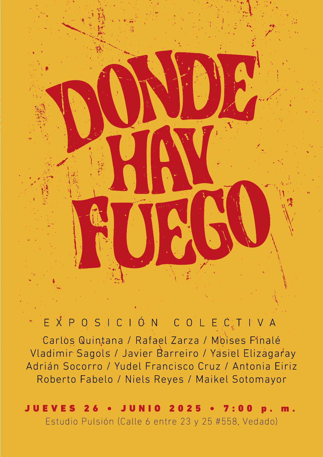 expo donde hay fuego