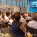 Constitución de un grupo de trabajo formado por estudiantes universitarios, para analizar y realizar propuestas sobre el controvertido tarifazo de la Empresa de Telecomunicaciones de Cuba (Etecsa). Foto: Radio Rebelde.