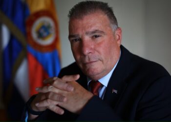 Juan Carlos García Granda en Bogotá, Colombia. Foto: Andrés Galeano/El País.