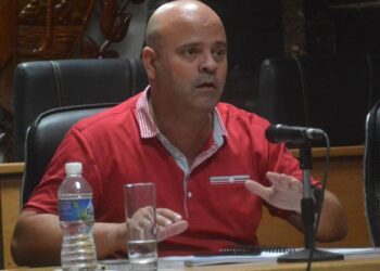 El ya ex primer secretario del Partido Comunista de Cuba en la provincia de Villa Clara, Osnay Colina Rodríguez. Foto: CMHW / Archivo.