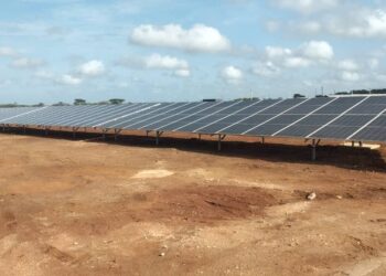 Segundo parque solar en Ciego de Ávila. Foto: Facebook/Emisora Surco.