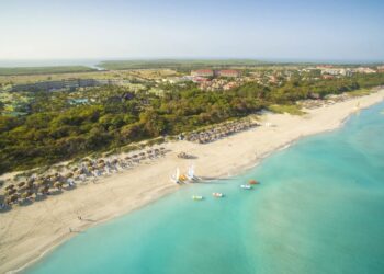 Fragmento de playa del hotel Meliá Las Antillas, en Varadero. Foto: ltur.com / Archivo.