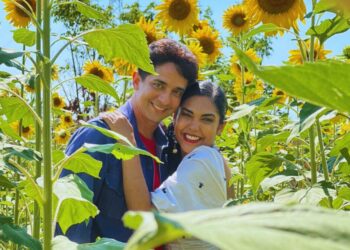 Los actores Gabriela Álvarez y Enrique Bueno protagonizan la novela próxima a estrenarse "Regreso al corazón". Foto: Cortesía de Loysis Inclán.
