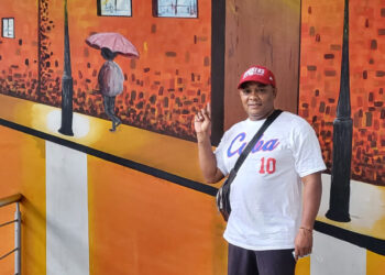 Lázaro Reinoso es uno de los luchadores cubanos que subieron al podio olímpico. Foto: Cortesía del entrevistado.