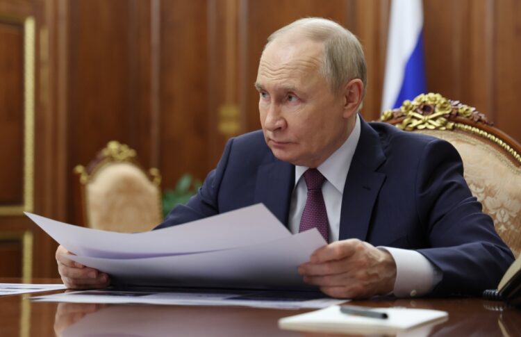 Putin en el Kremlin, este 16 de junio. Foto: GAVRIIL GRIGOROV/SPUTNIK/EFE/EPA.