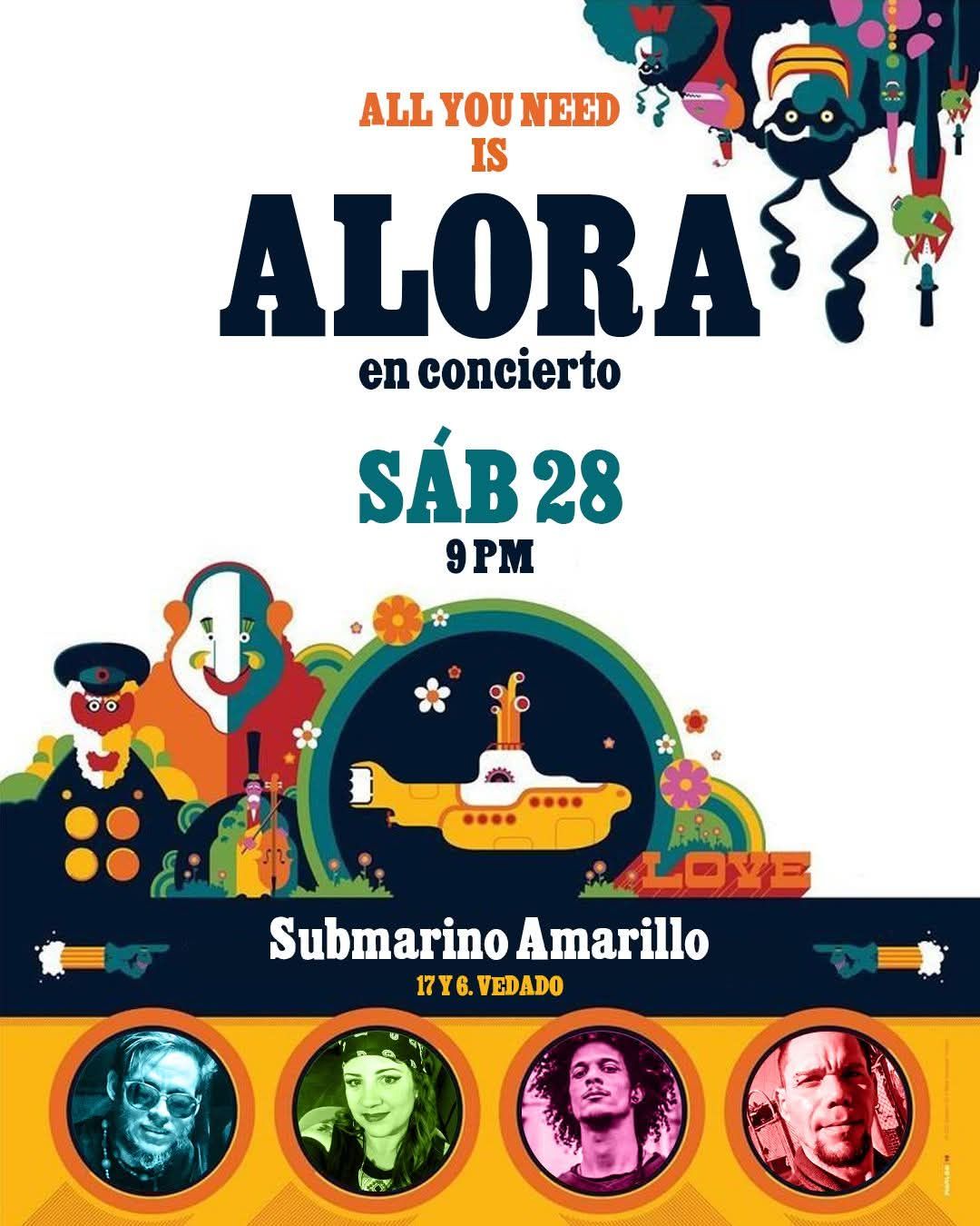 submarino amarillo álora