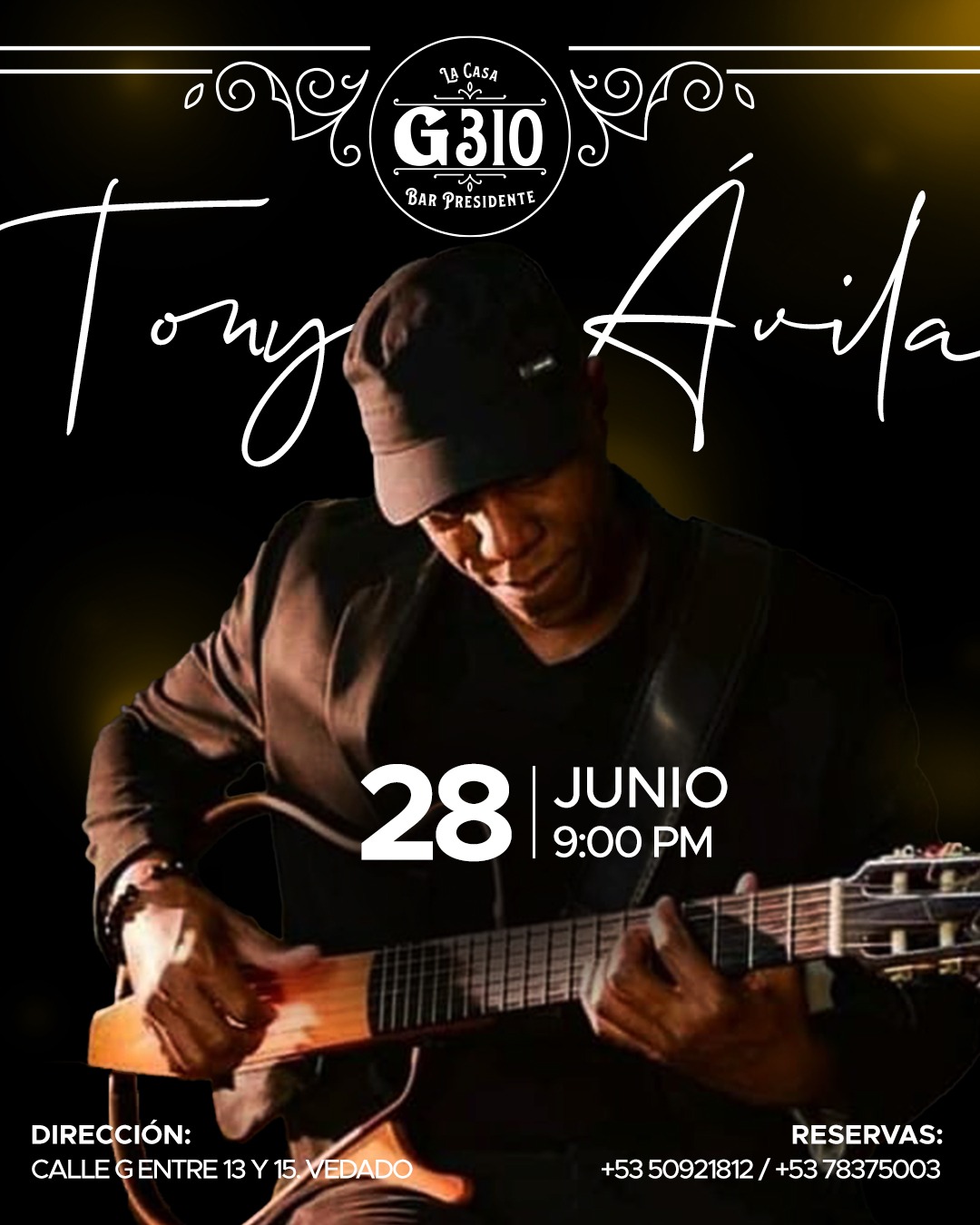 tony ávila concierto