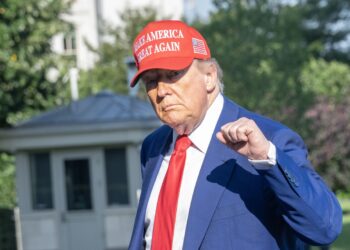 Donald Trump en la Casa Blanca, 21 de junio de 2025. Foto: EFE/EPA/RON SACHS / POOL.